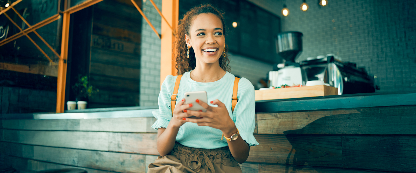 Woman flirting on WhatsYourPrice