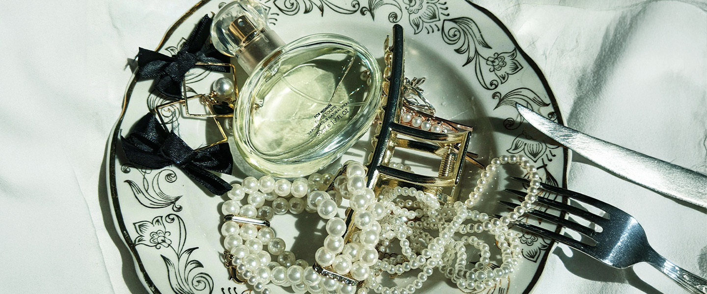 Valuables on the serving platter